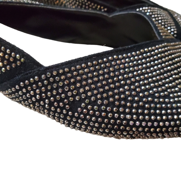 Rocky & Candy by Zigi Black point toe sparkle flats. Size 9.5 US. - Picture 10 of 10